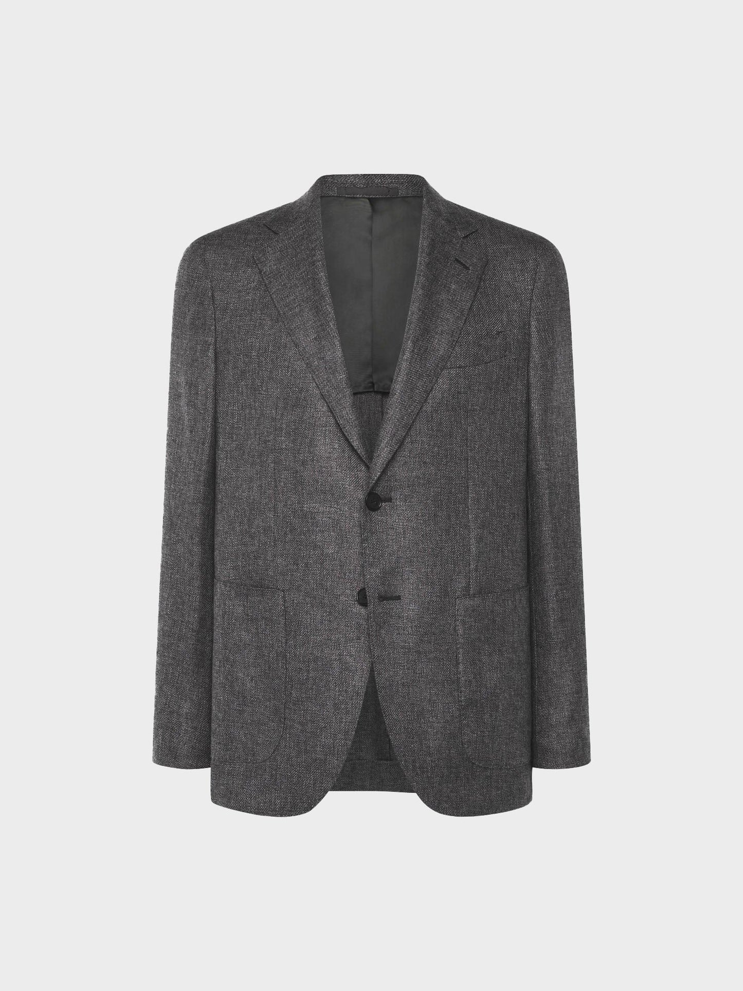 Caruso Menswear Abbigliamento Uomo Giacca aida in cashmere grigio fumo still