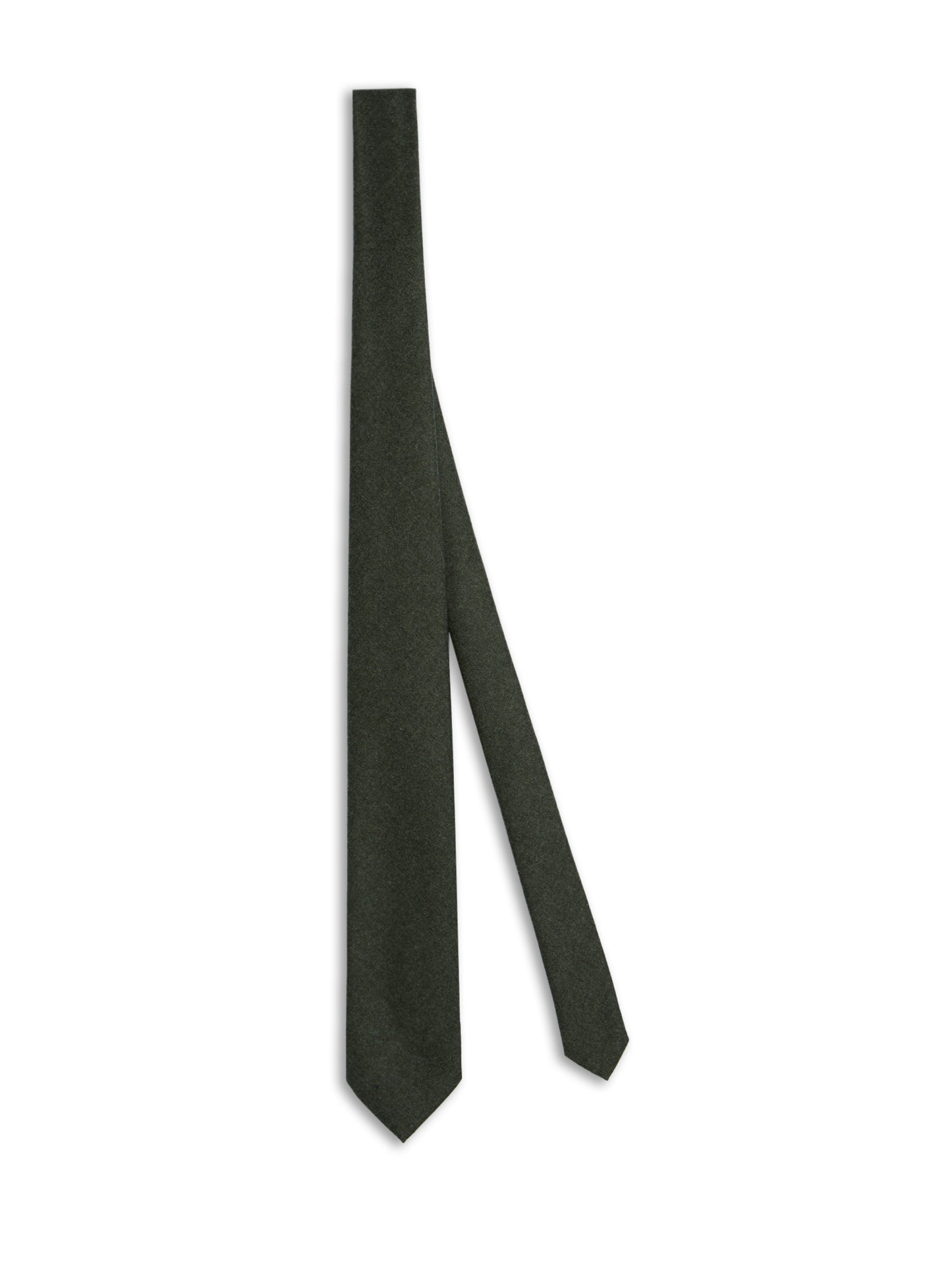 Tie in green wool