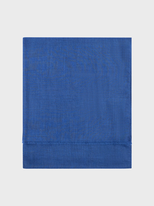Caruso Menswear Abbigliamento Uomo Sciarpa in cashmere blu still
