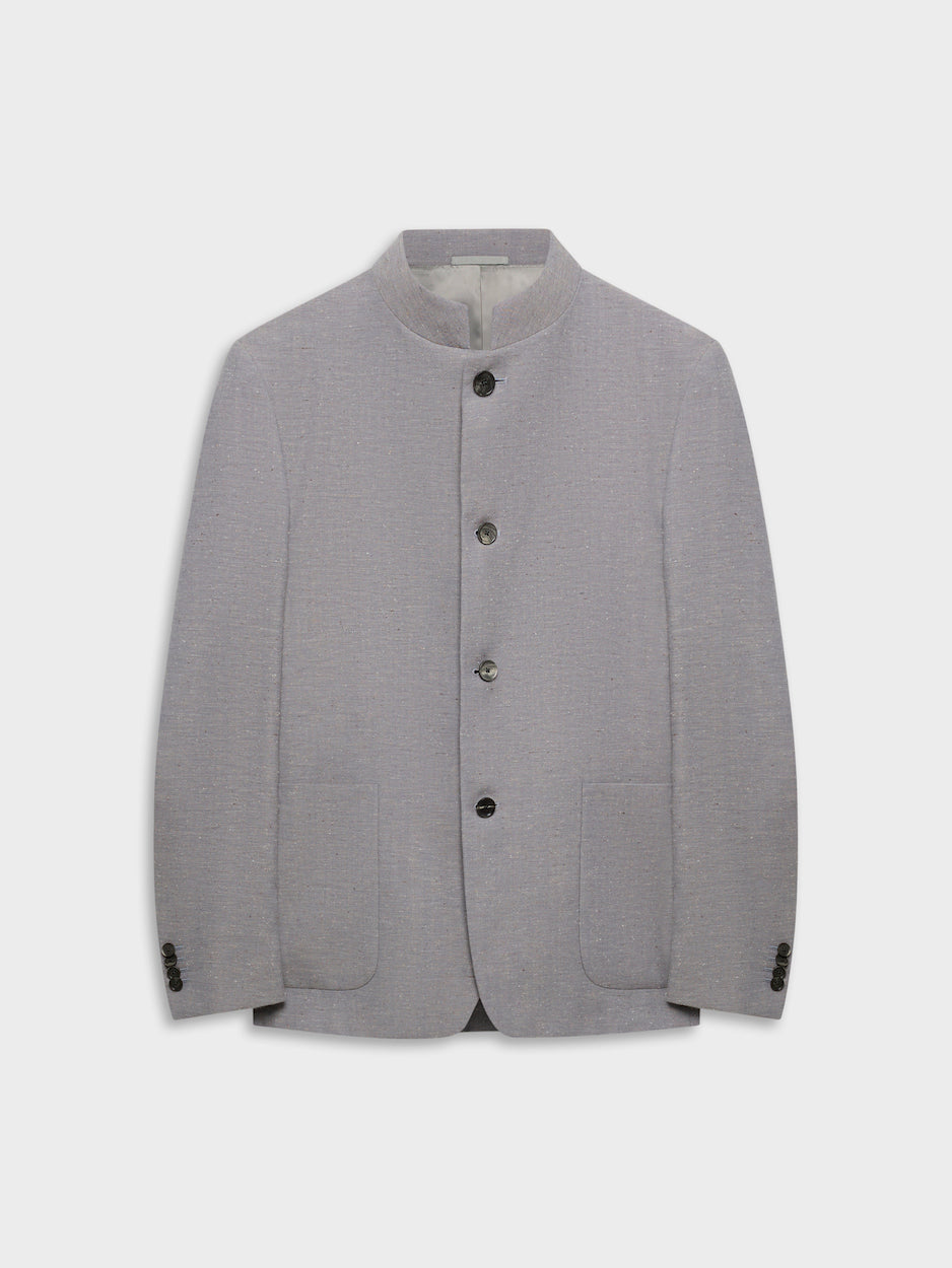 Caruso Menswear Abbigliamento Uomo Giacche Giacca favorita in lana cotone seta bluette look 1