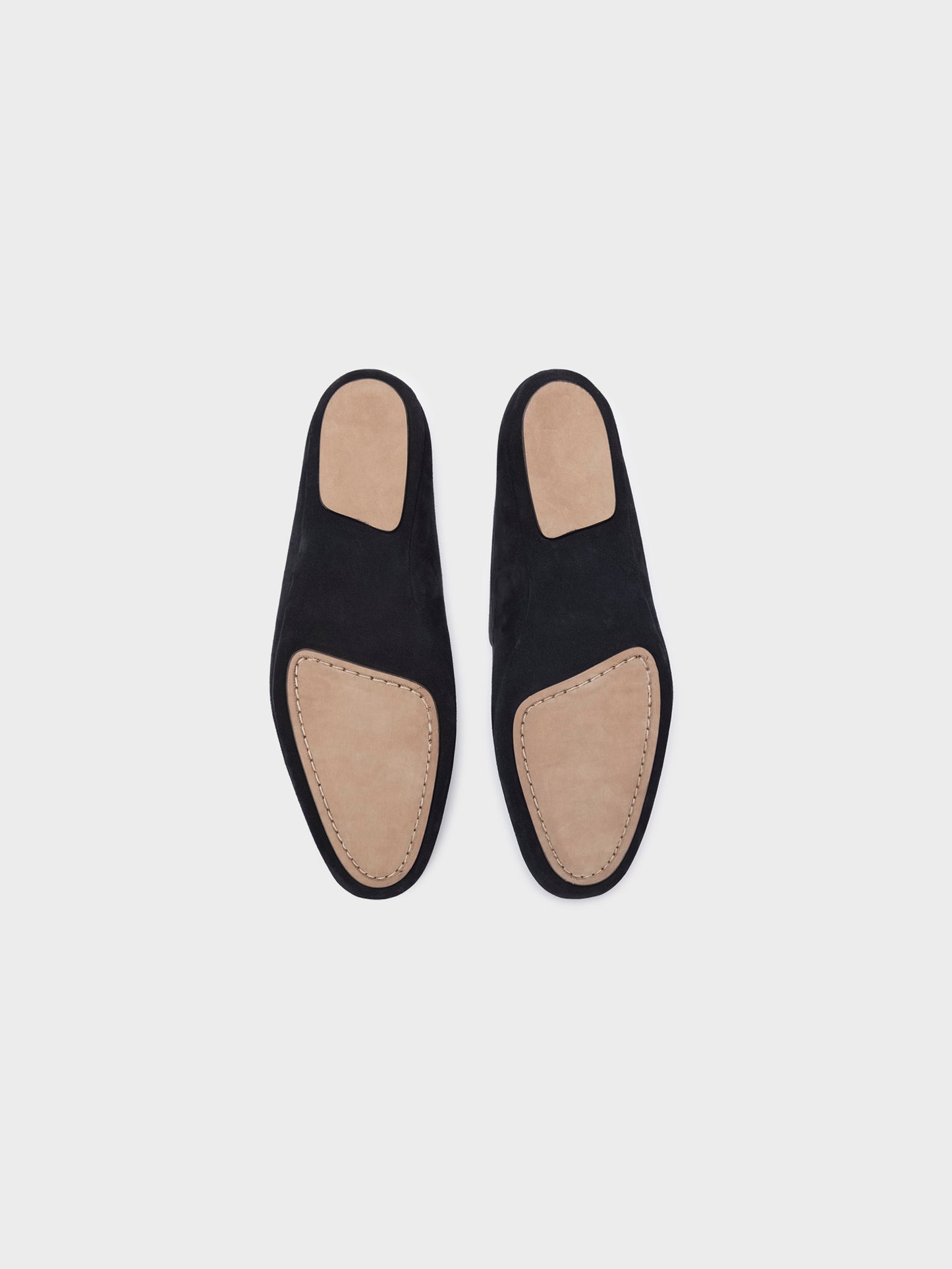 Caruso Menswear Abbigliamento Uomo Accessori Slipper in pelle scamosciata marrone look 5