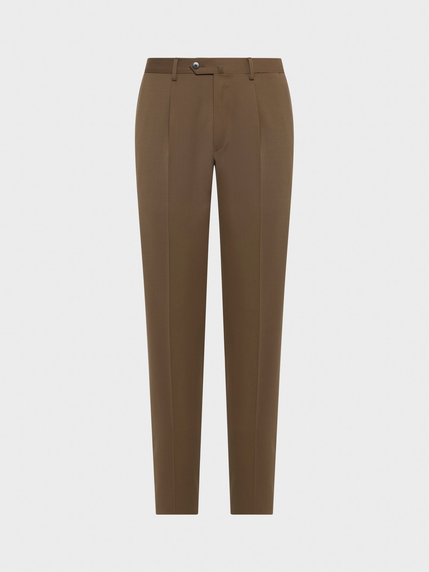 Caruso Menswear Abbigliamento Uomo Pantalone in lana tecnica beige still